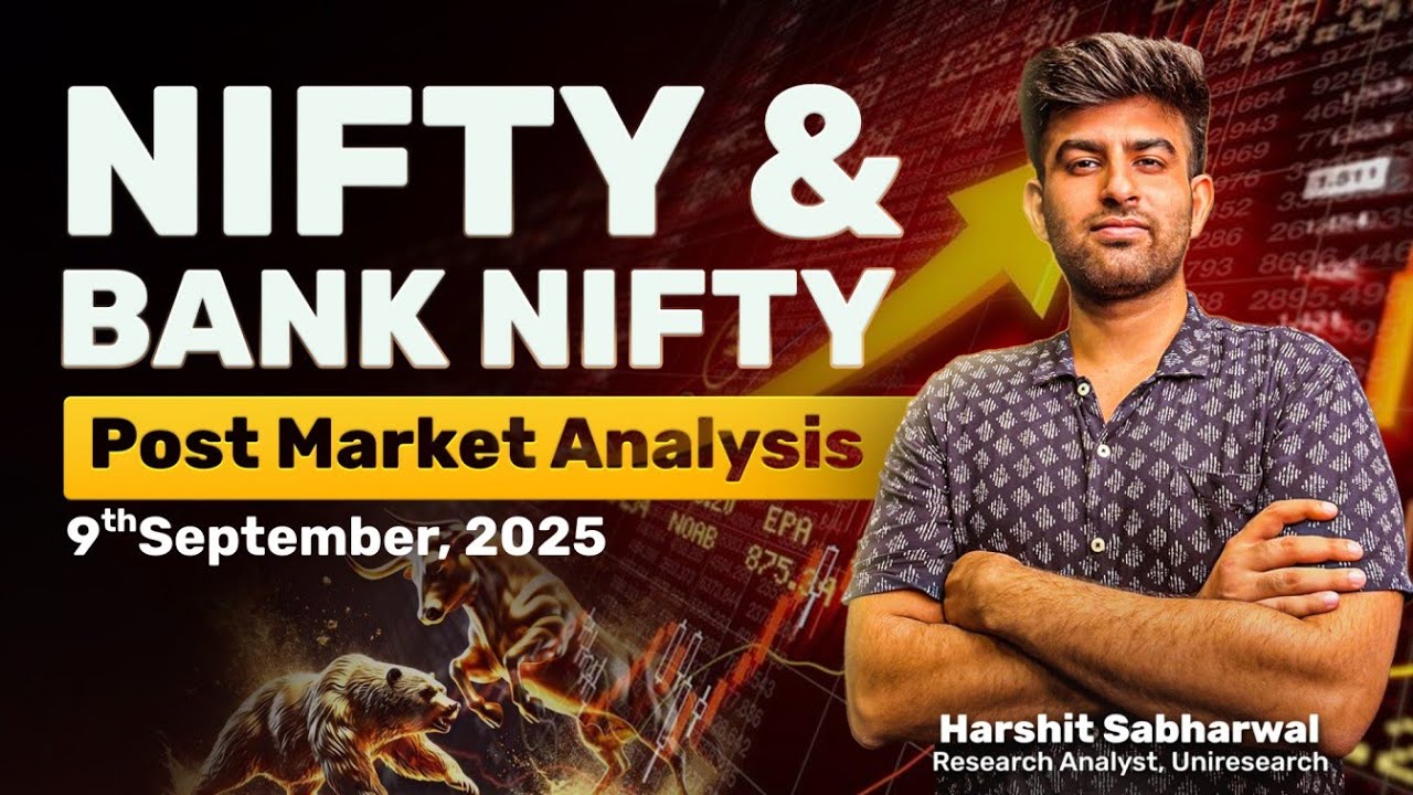 🚀 Market Update: 9th September 2025 | Key Nifty & Bank Nifty Predictions You Can't Afford to Miss 📈