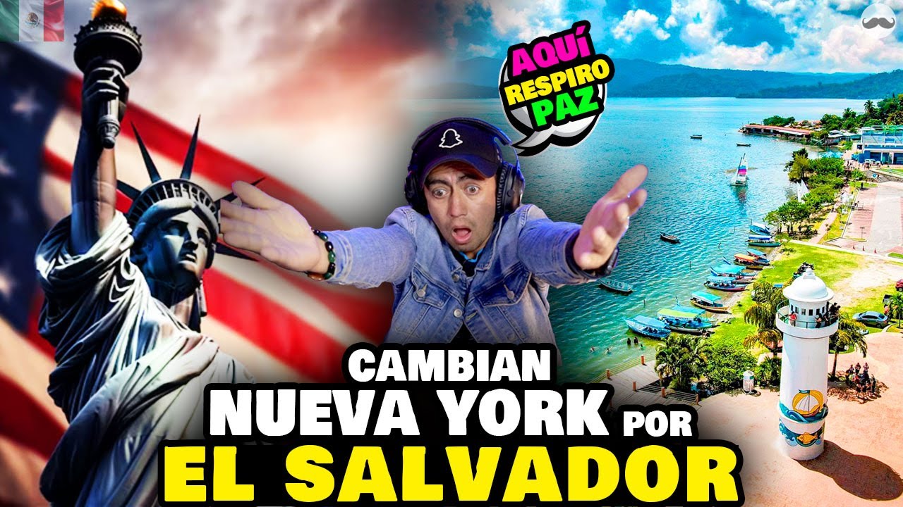 Extranjeros ahora Prefieren El Salvador que Estados Unidos, Mexicano Reacciona