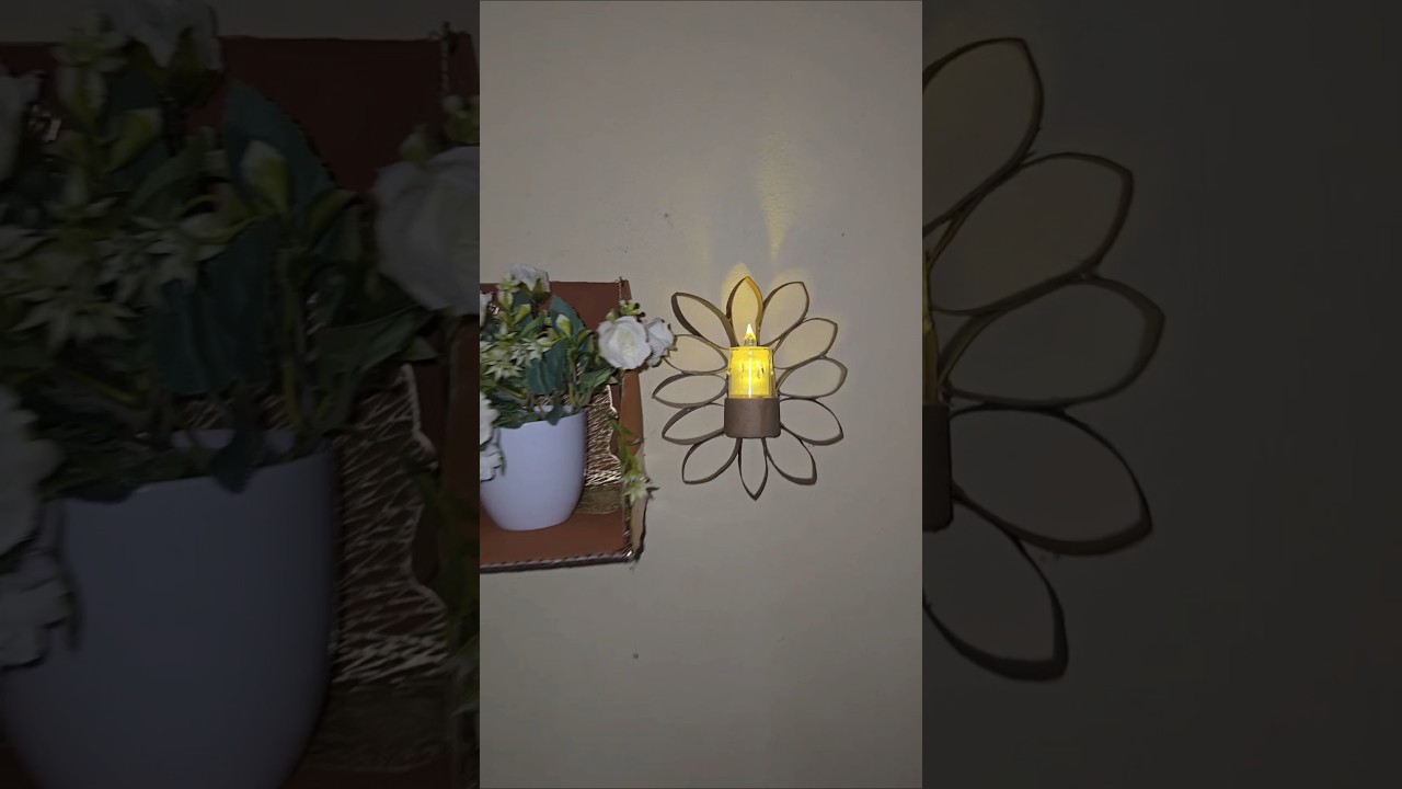 Cardboard Upcycling diy Home Decor 🏡 ♥️ 