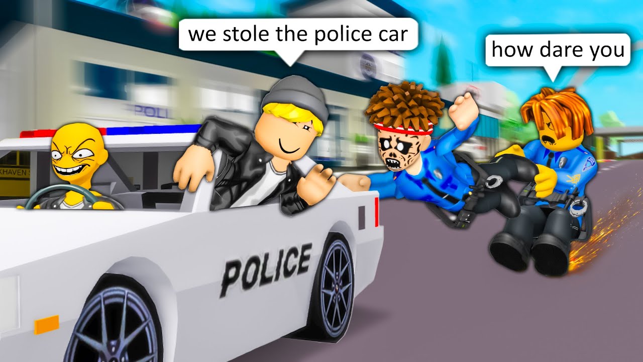POLICE VS ROBBER 5 (SPECIAL ALL EPISODES) 💰/ ROBLOX Brookhaven 🏡RP - FUNNY MOMENTS