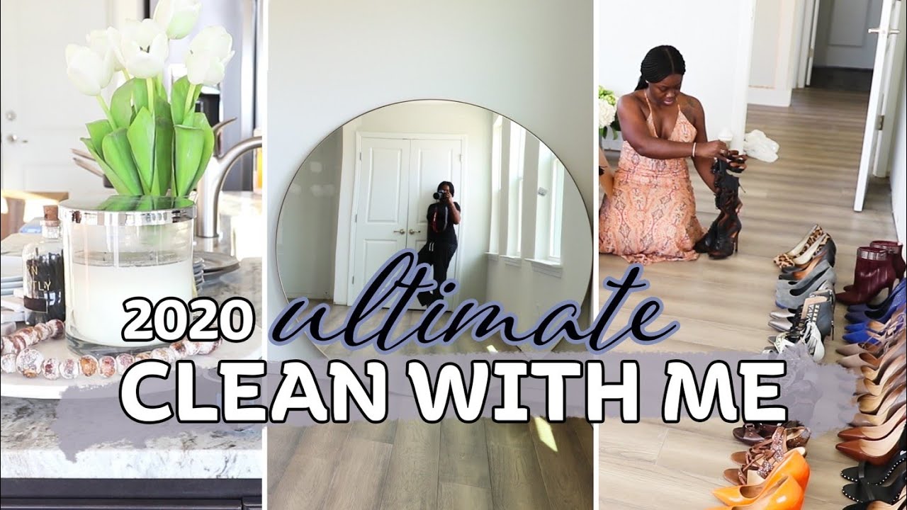 ULTIMATE CLEAN & UNPACK WITH ME 2020 | WHOLE HOUSE CLEANING MOTIVATION | #STAYIN