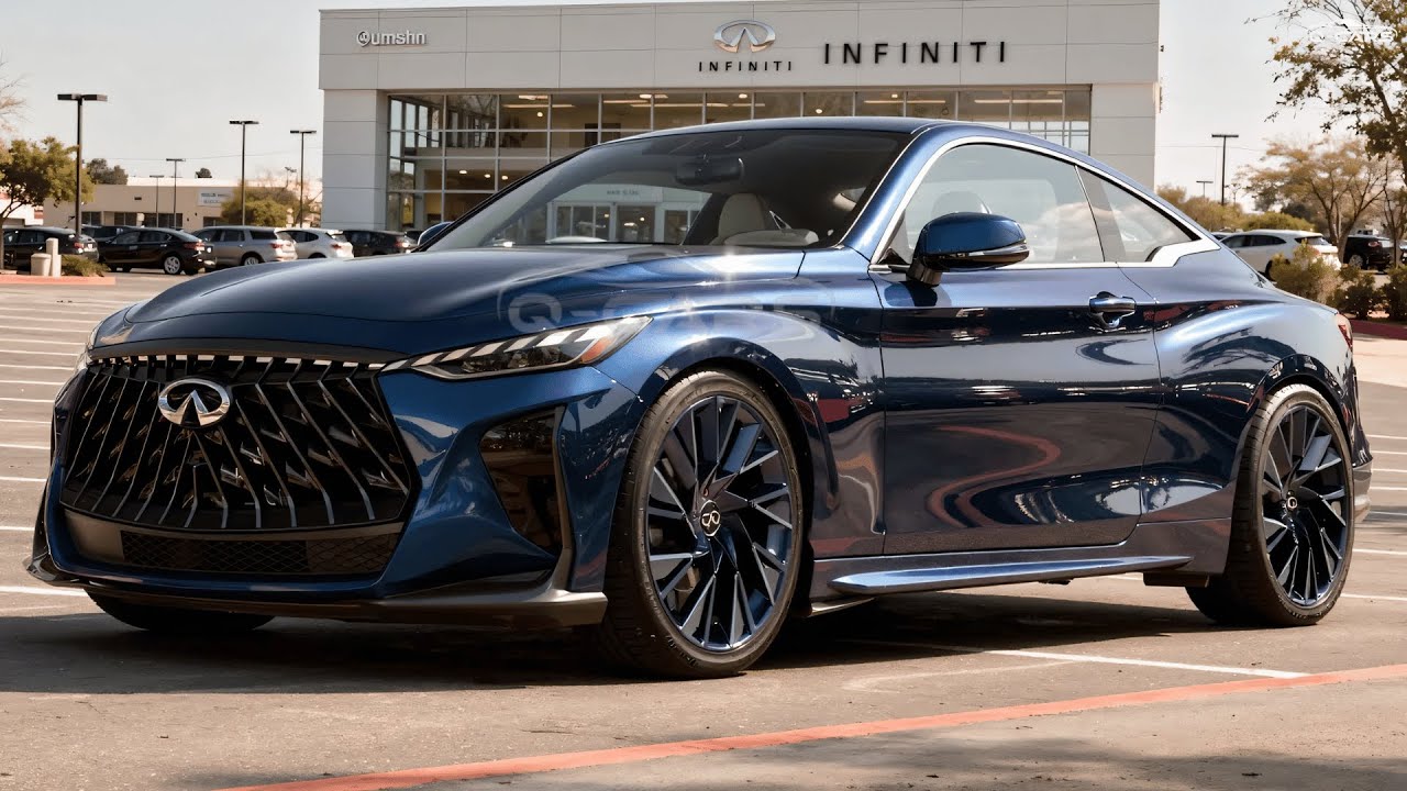 Представлен новый Infiniti Q60 2027 года — роскошный автомобиль следующего поколения, который переоп