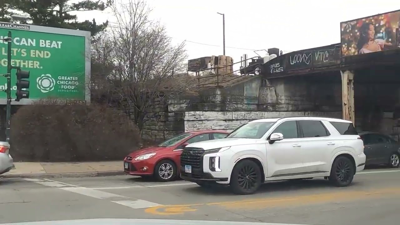 Chicago POV Drive - Lincoln Park #chicago #pov #winter #driving #travel #explore #asmr