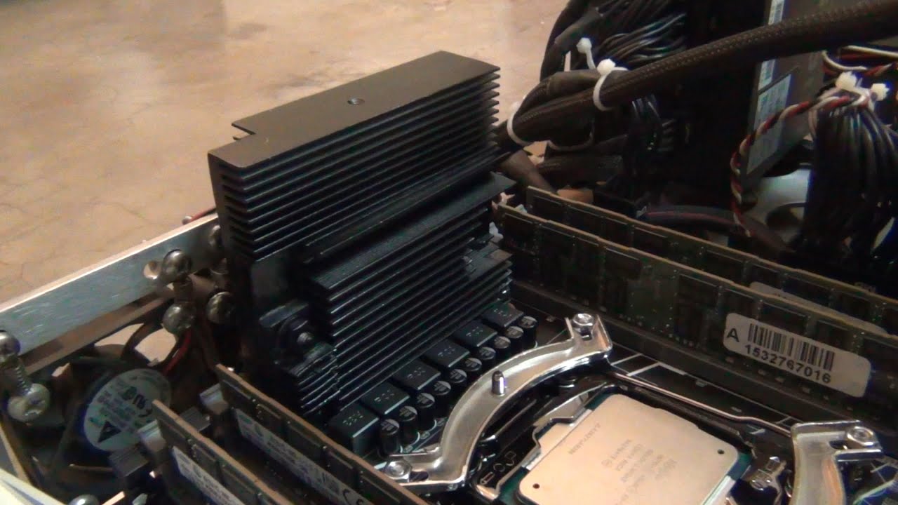 Модернизация охлаждения VRM на Huananzhi X99-TF