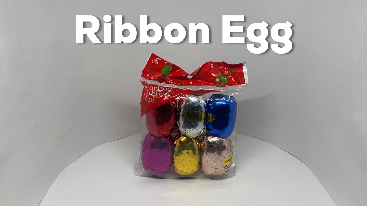 Curling Ribbon Egg