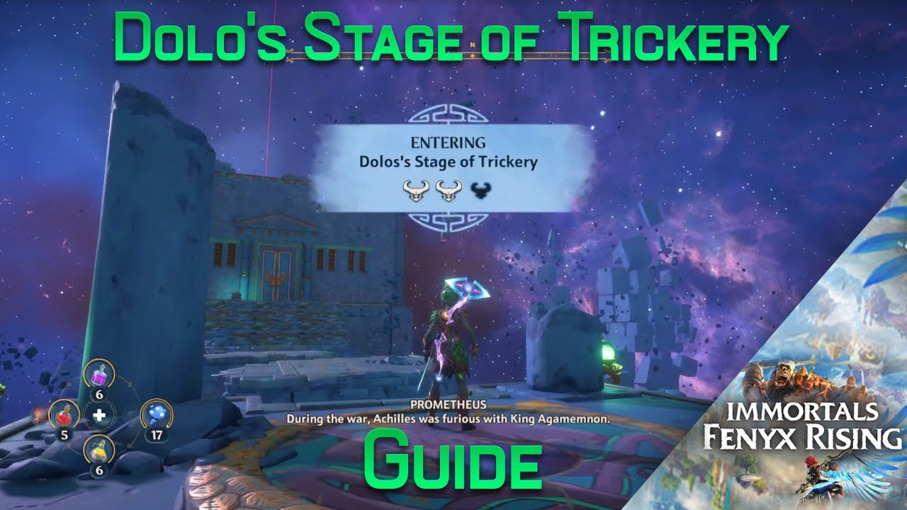Dolos's Stage of Trickery Vault + Secret Chest Guide/Walkthrough | Immortals Fenyx Rising