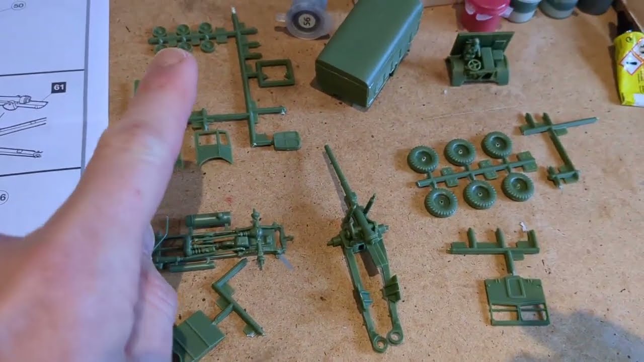 Airfix 1:76 - AEC Matador - build update