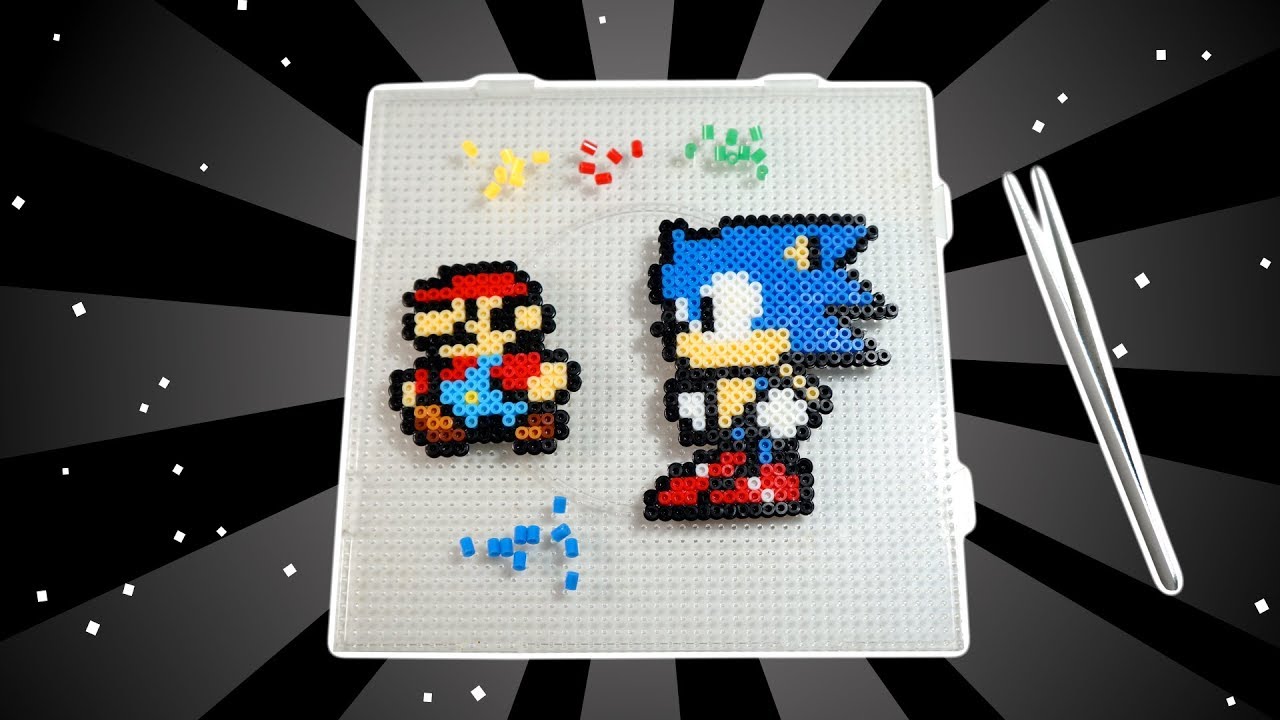 Como Fazer Pixel Art dos Jogos de 8 e 16 Bits Com Hama Beads