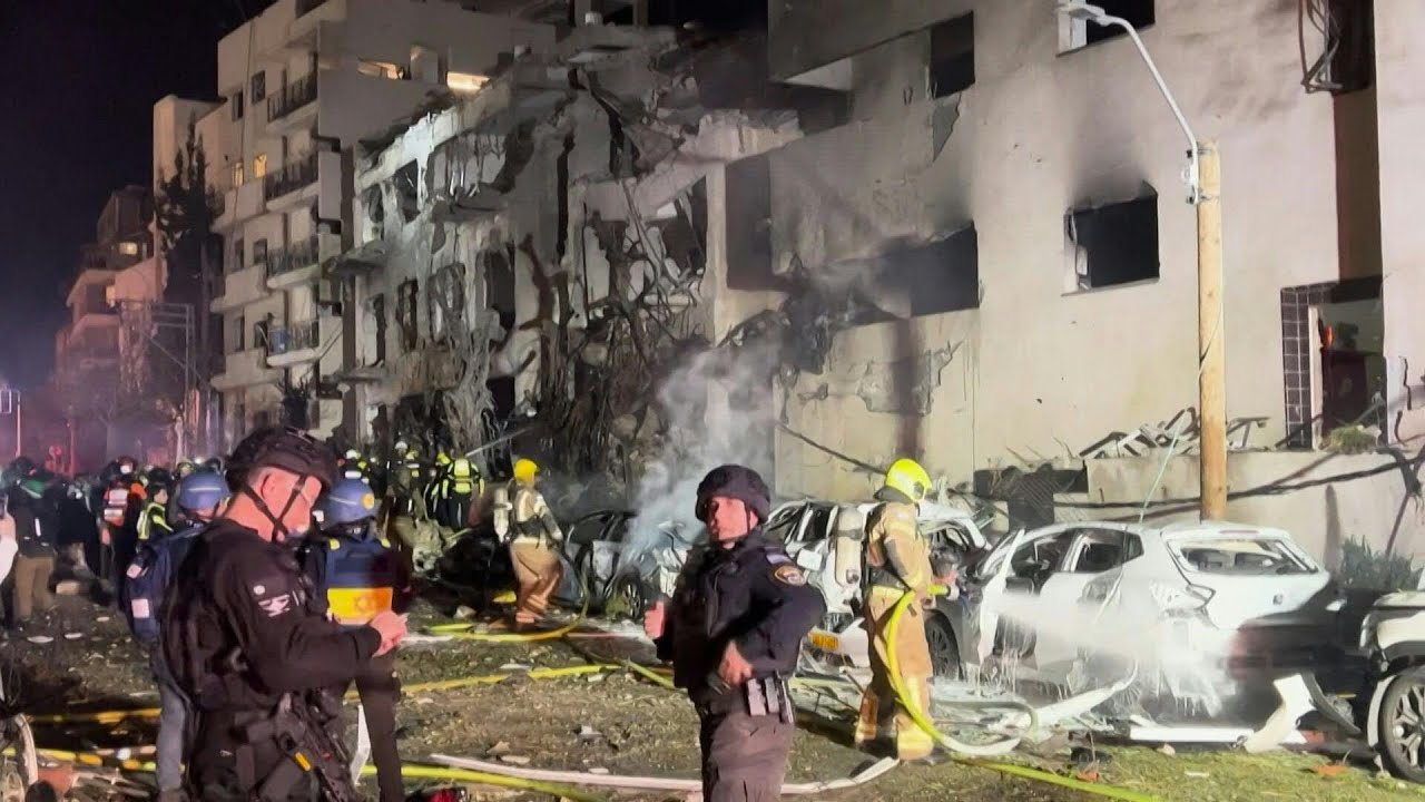 Israël: frappe iranienne à Tel-Aviv | AFP Images