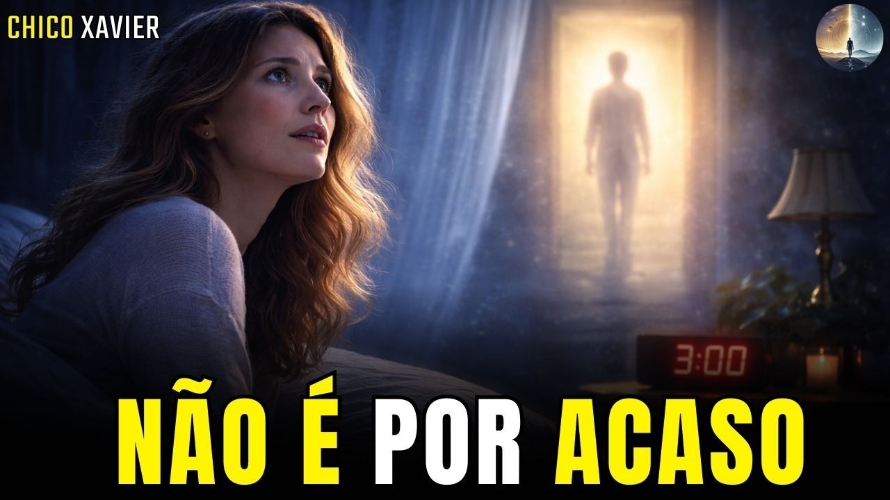 Chico Xavier Revelou: O Que Realmente Acontece Quando Você Acorda às 3h Pensando em Alguém