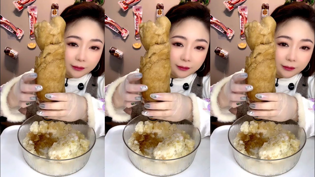 ASMR WATER BOTTLE ICE EATING MUKBANG 