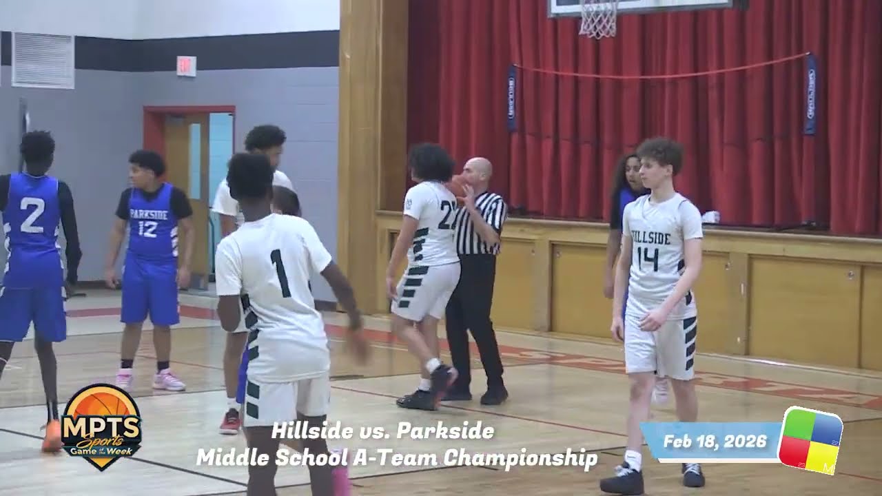 Boys Basketball, Parkside vs. Hillside, A-Team Middle School Finals, 2/18/26