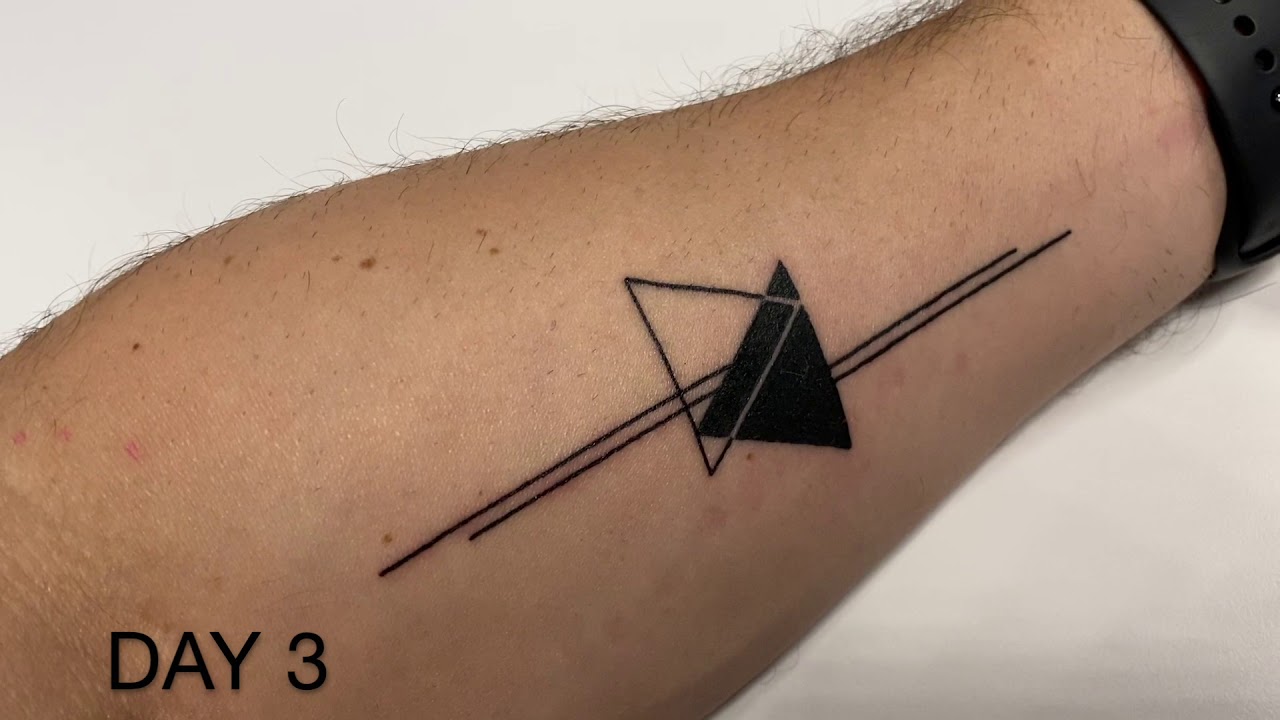 Tattoo Healing Process | day by day timelapse