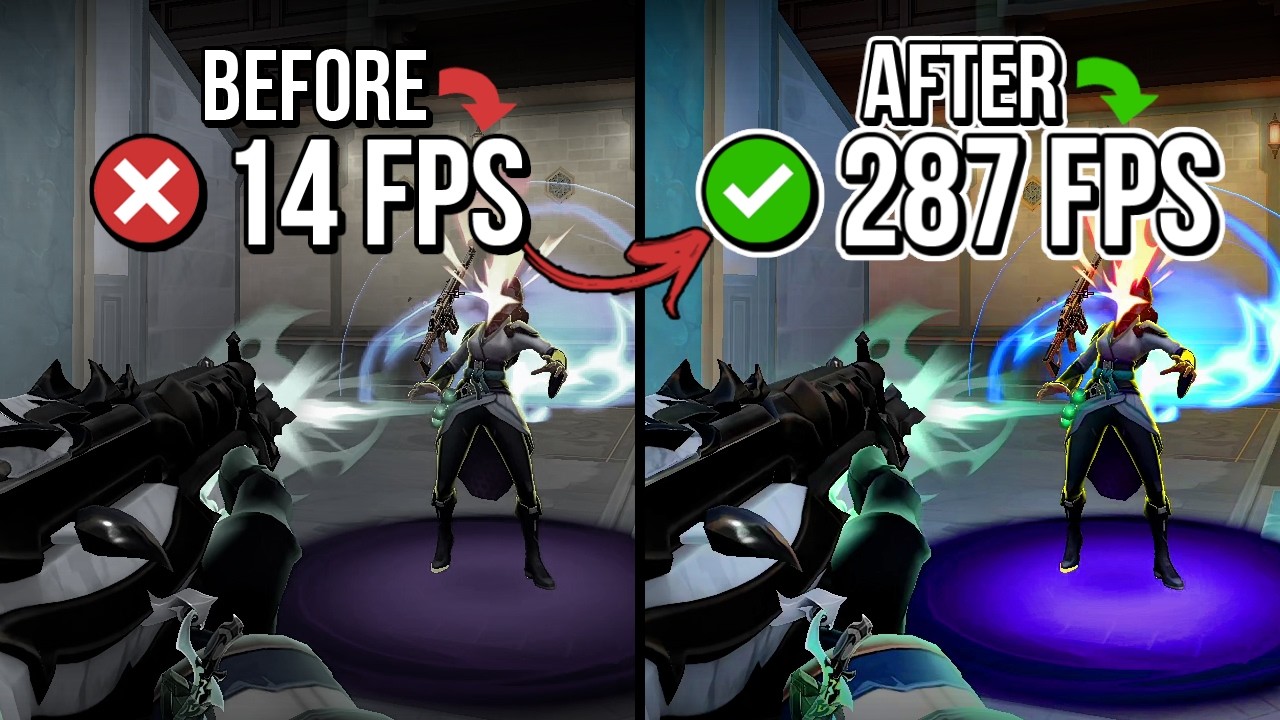 🔧VALORANT: HOW TO BOOST FPS, FIX FPS DROPS AND LAG | Low-End PC✔️