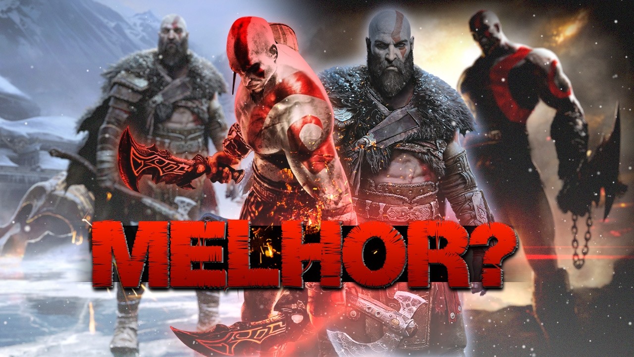 Kratos Vs Kratos - Qual a MELHOR Versão do God of War?