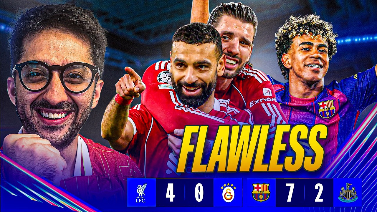 Liverpool and Barcelona breeze through.