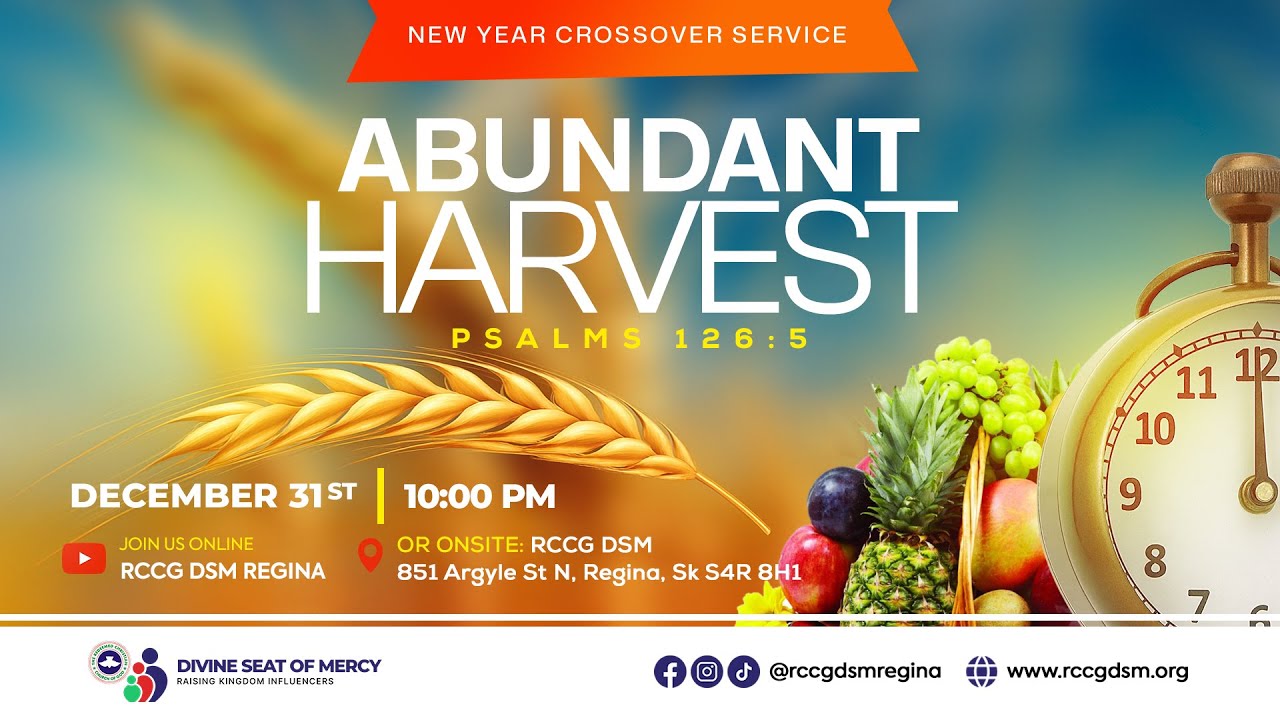 RCCG DSM REGINA || CROSSOVER SERVICE || 31ST DECEMBER 2025