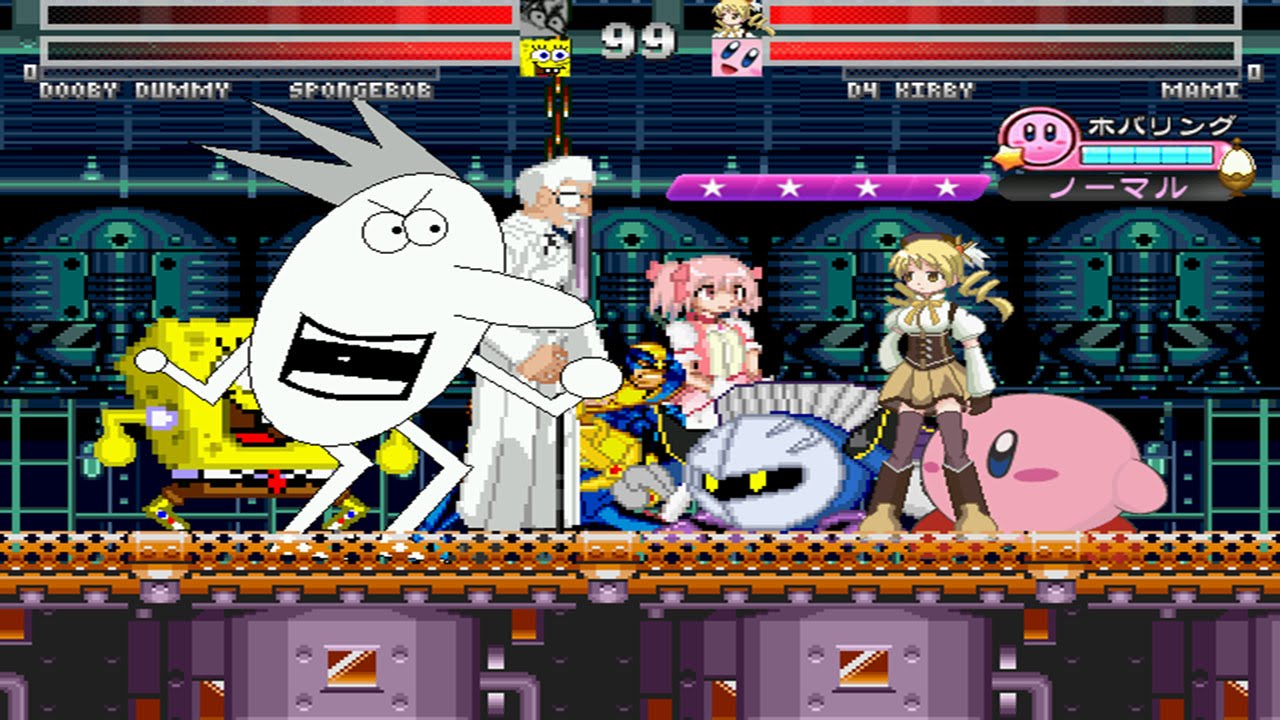 Team andersonkenya1 vs Team Diamondswag 12 MUGEN Request 4v4 Battle!!!