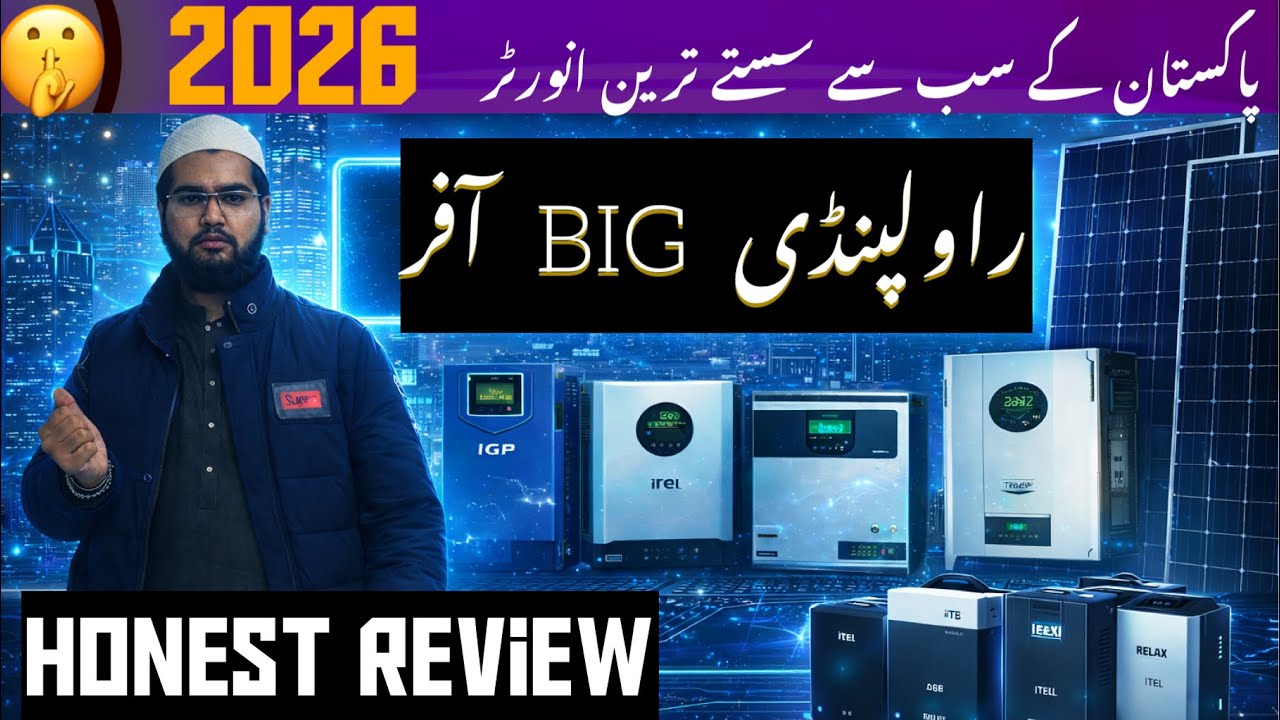 	Top Inverters in Pakistan 🇵🇰 | Rawalpindi’s No.1 Power Solutions😱