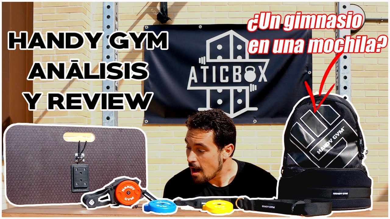 POLEA HANDY GYM - ANÁLISIS Y REVIEW - ¡¡UN GIMNASIO COMPLETO EN UNA MOCHILA!! Incluye descuento