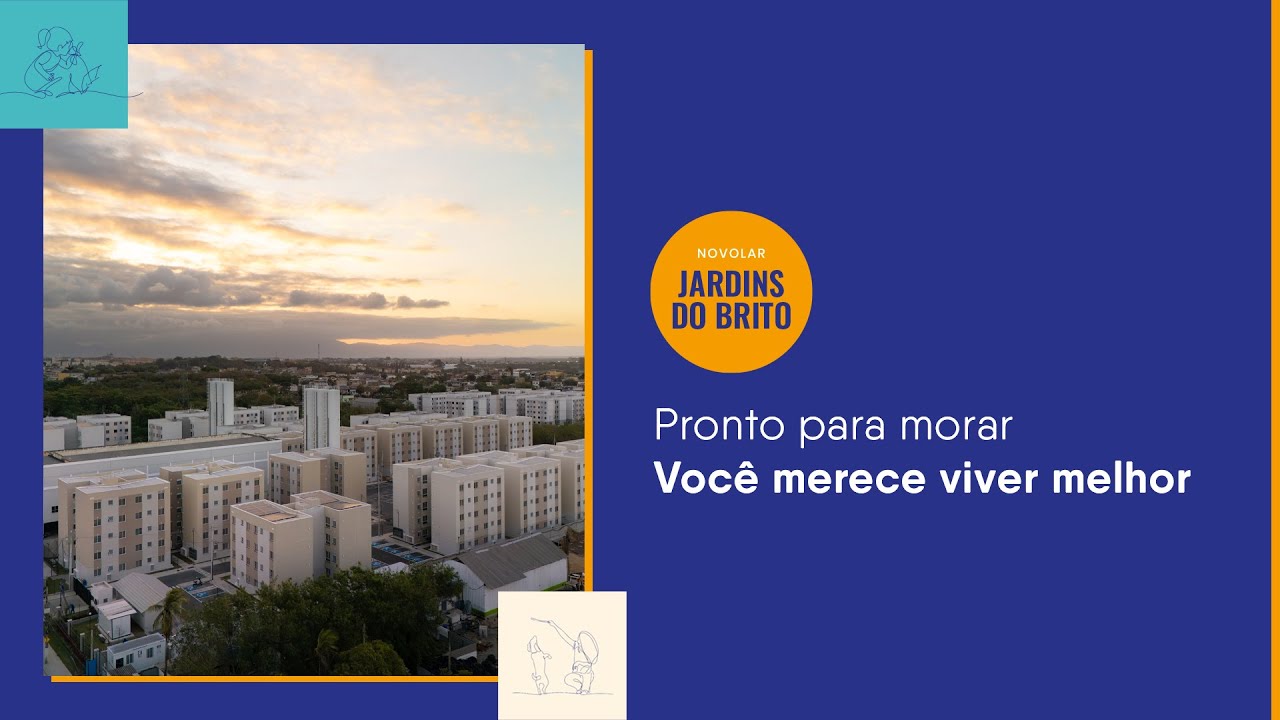 Seu novo lar est&aacute; pronto, conhe&ccedil;a o Novolar Jardins do Brito