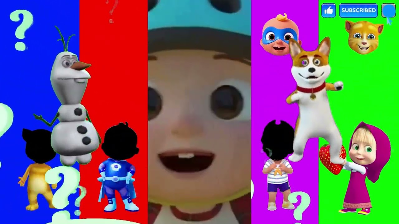 Wrong eyes👀 NEW EPISODES/ Sheriff Labrador x Rocky & BabyBoss Puzzle Wrong HeadsEYE PUZZLE WORLD
