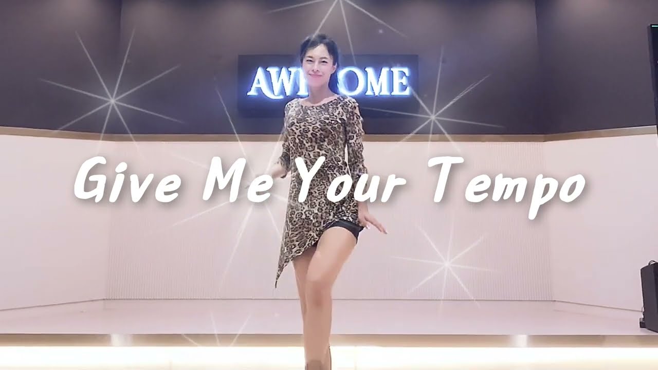 Give Me Your Tempo Line Dance Demo(기브 미 유어 템포)|Improver(초중급)