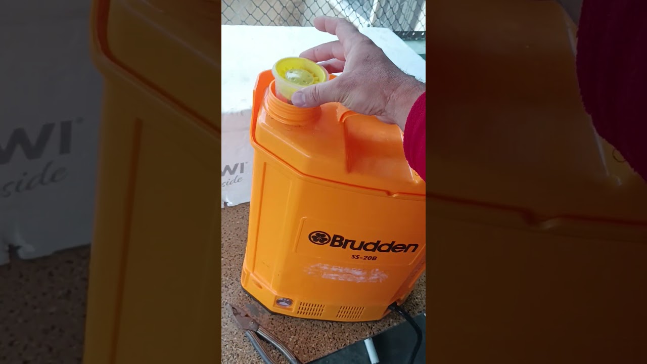 Dica pulverizador brudden ss-20b.     #pulverizador #brudden #ss-20b