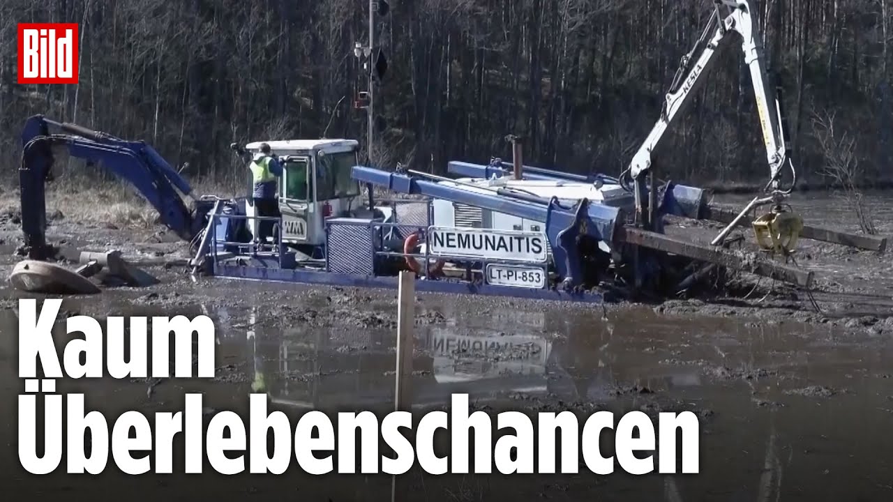 Suche nach US-Soldaten: Panzer versinkt in Schlammloch |&nbsp;BILD-Reporter vor Ort in Litauen