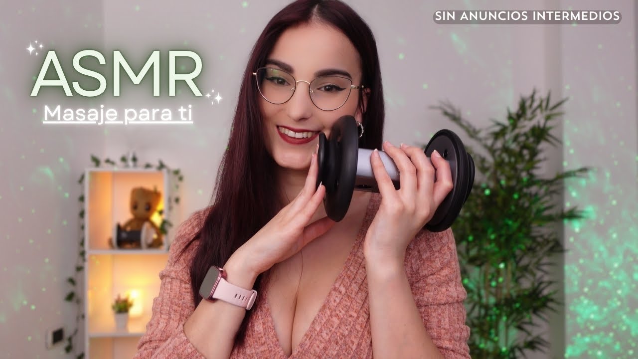 ASMR Masaje Relajante para ti 🤍​ | Duerme SIN INTERRUPCIONES