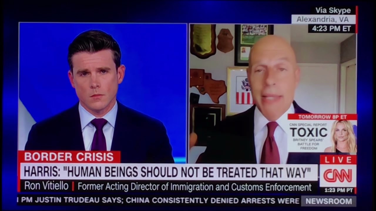 CNN Newsroom - Ronald Vitiello - Del R&iacute;o Migrant Camp