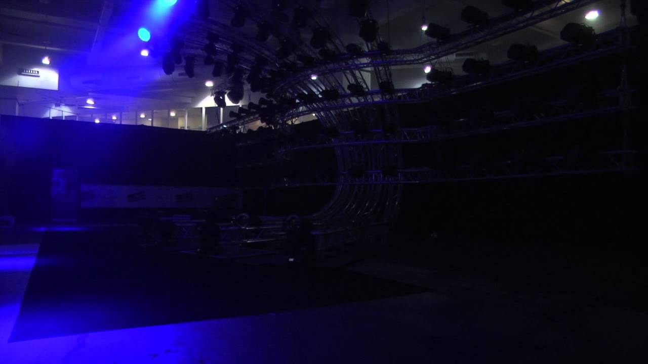 Clay Paky PLASA DEMO from side angle