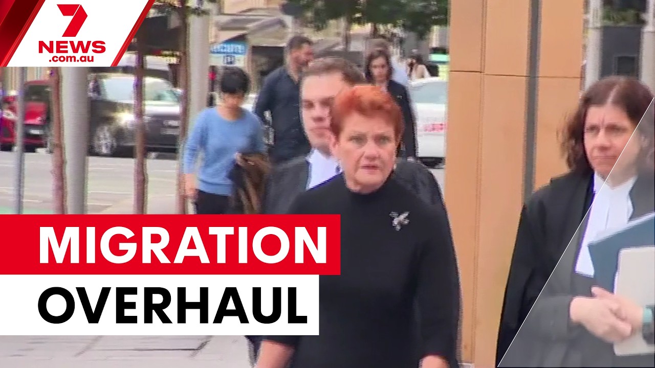 One Nation анонсирует радикальные меры по ограничению иммиграции | 7NEWS