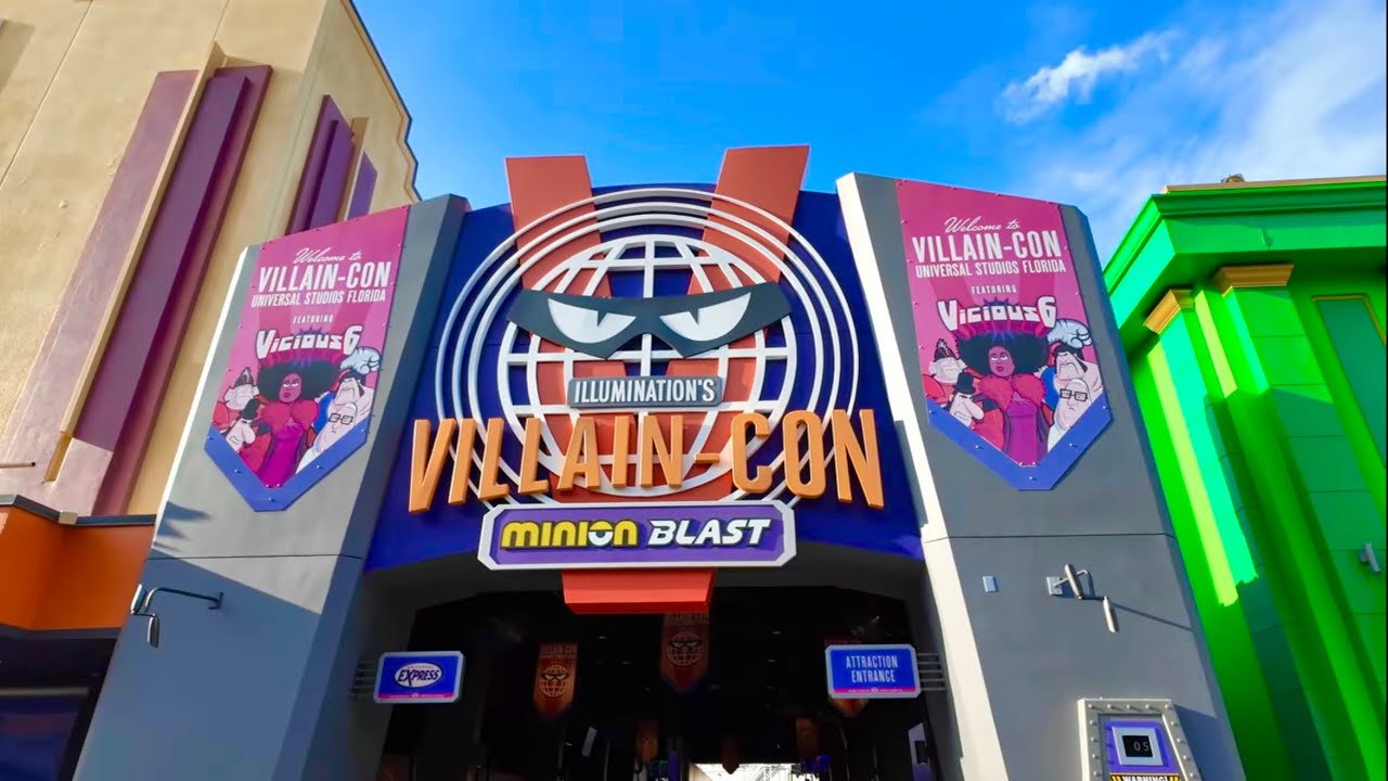 Illumination’s Villain-Con Minion Blast at Universal Studios Orlando | 4K POV
