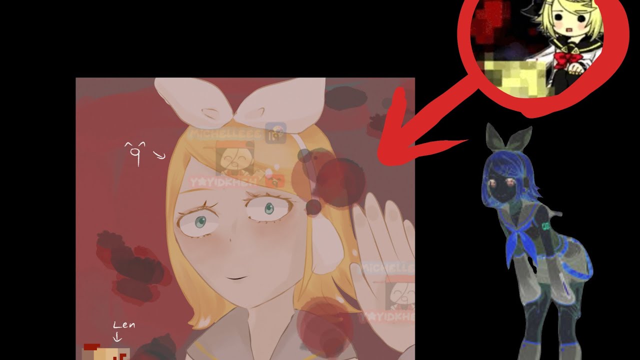 Drawing a very stable rin in real speed#vocaloid  #kagaminetwins #kagaminerin #kagaminelen 