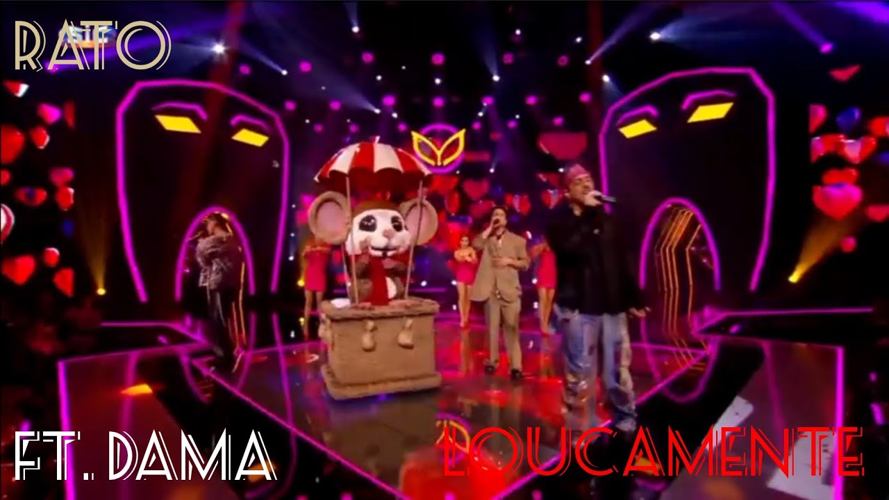 Rato ft. Dama sings Loucamente a máscara portugal season 5 episode 15