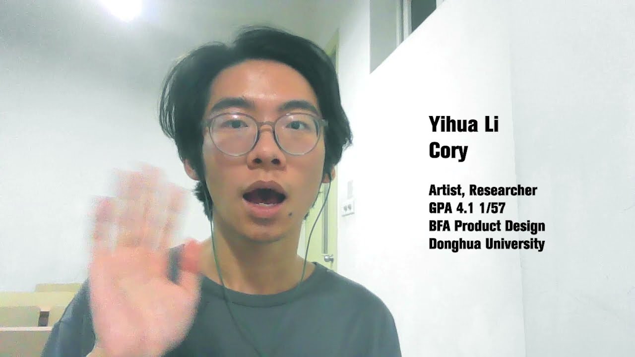 YihuaLi NYU ITP 2min Introductoryvideo