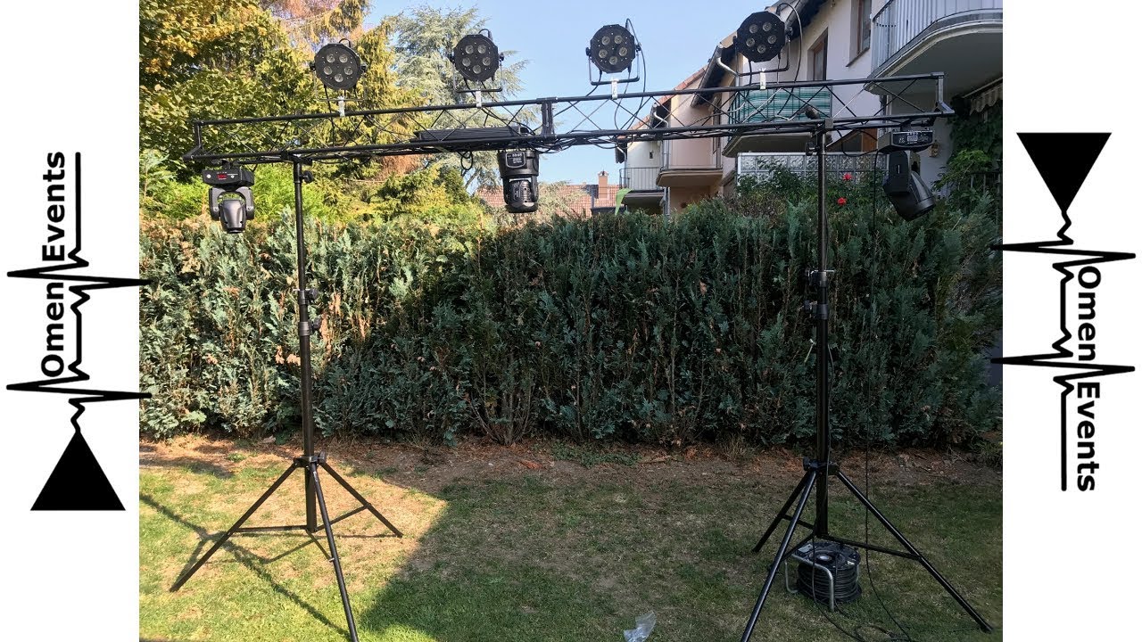 Stairville LB-3 Lighting Stand Unboxing+Aufbau
