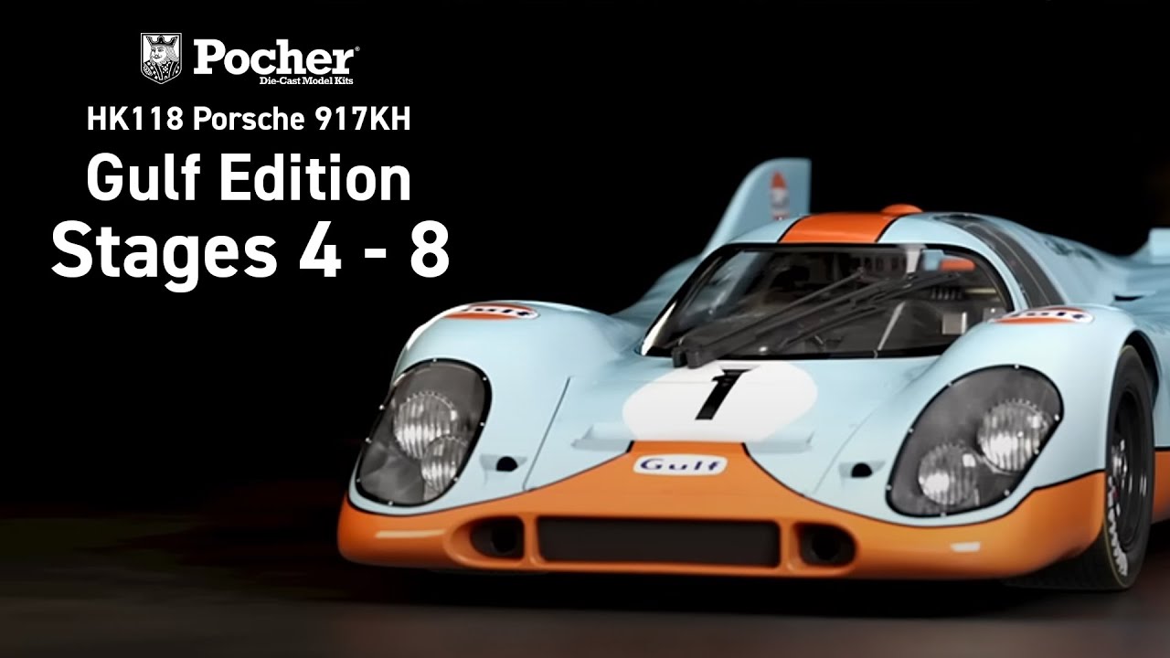 Pocher | HK118 Porsche 917K Build Stages 4 - 8