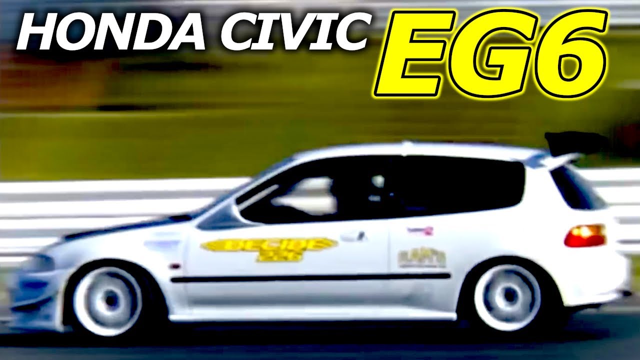 【EG6】テンロク最強の ホンダ シビック SiR ！峠もグループAも無双した最速ライトウェイトスポーツ！！申し訳ないですがレビトレで僕には勝てないですよ【VIDEO OPTION切り抜き B16A】