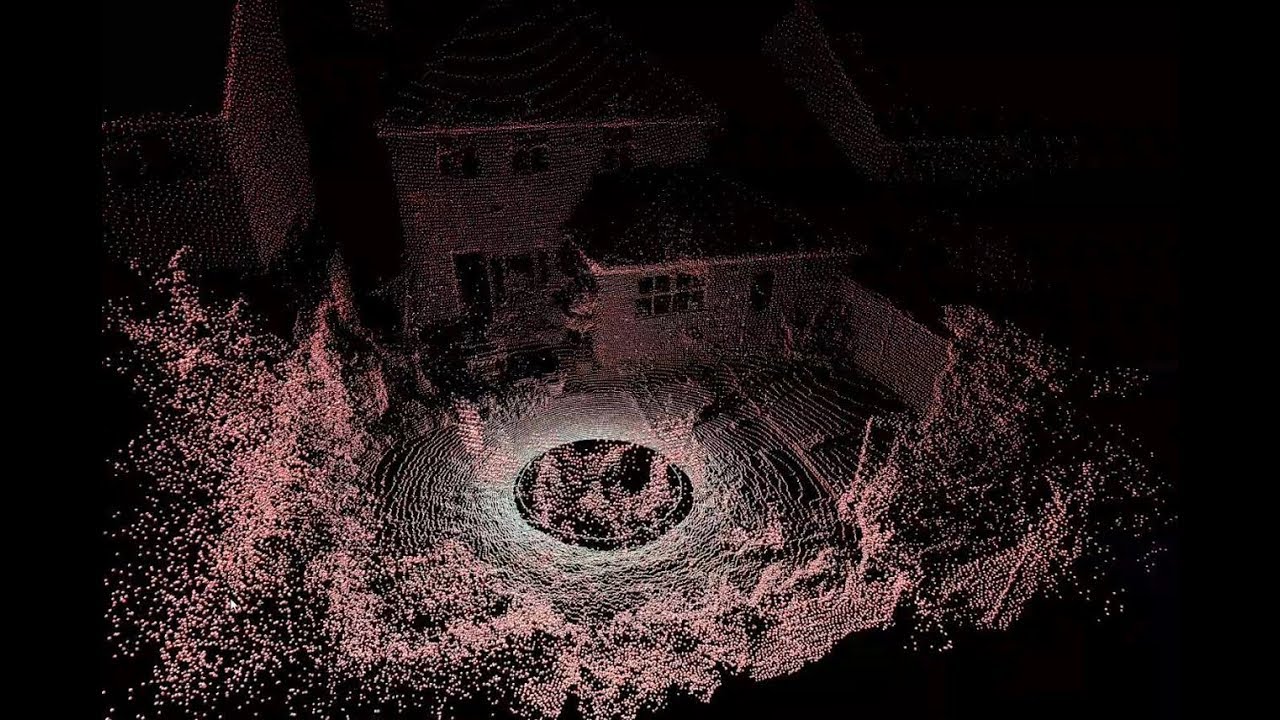 Lidar Scan Outdoors