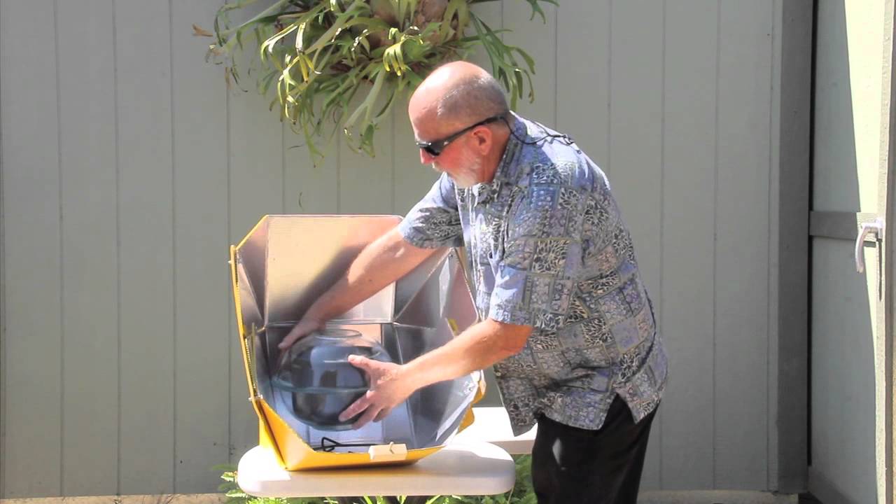 All Season Solar Cooker Operating Features