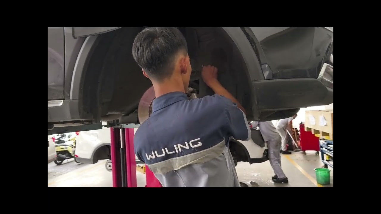 @AmazingAutoLovers Fixing a Car's Knocking Sound - Authorized Service Tour #wuling #cortez EX 2025
