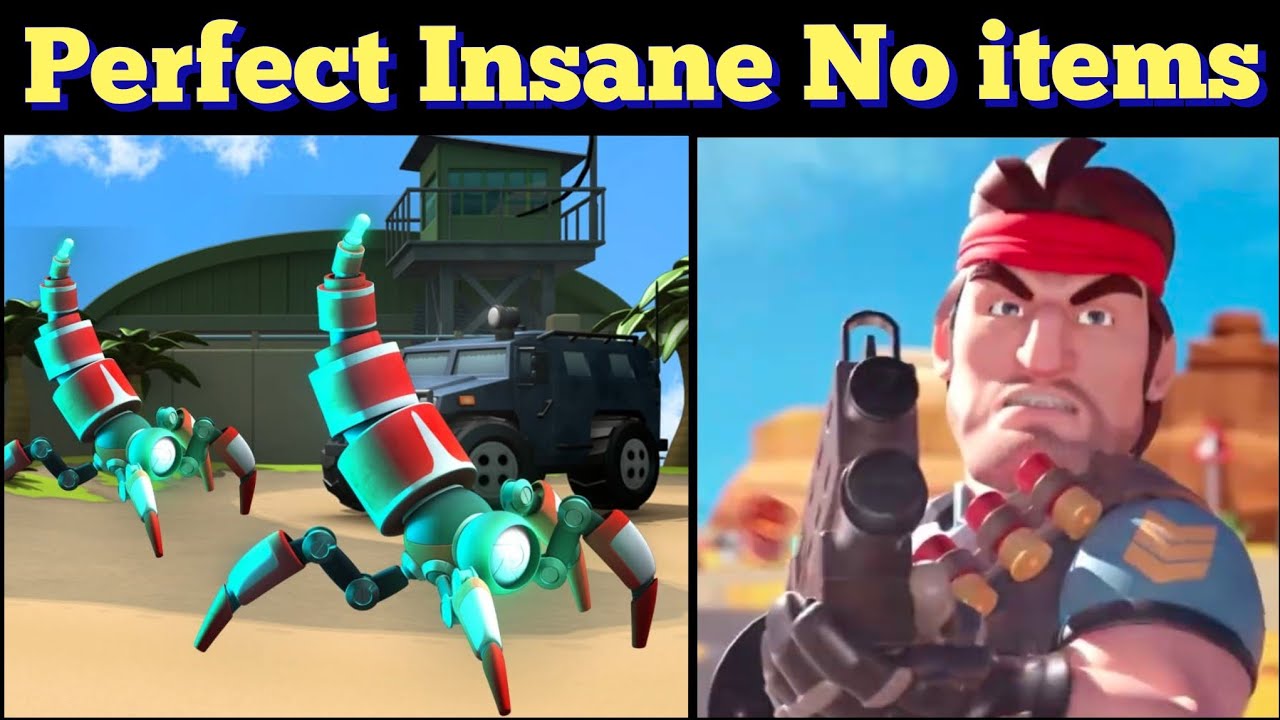 Bomb Run : Insane - Flak only (No Items/ Perfect) | Alien Creeps