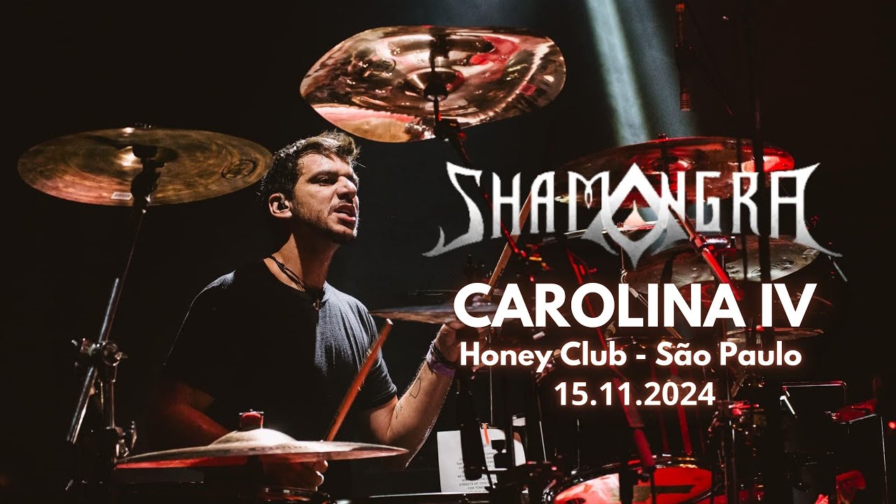 CAROLINA IV - SHAMANGRA (ALESSANDRO KELVIN - Drumcam) Honey Club, SJC