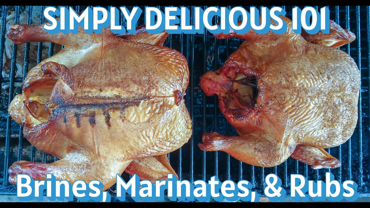 Brines, Marinates, & Rubs