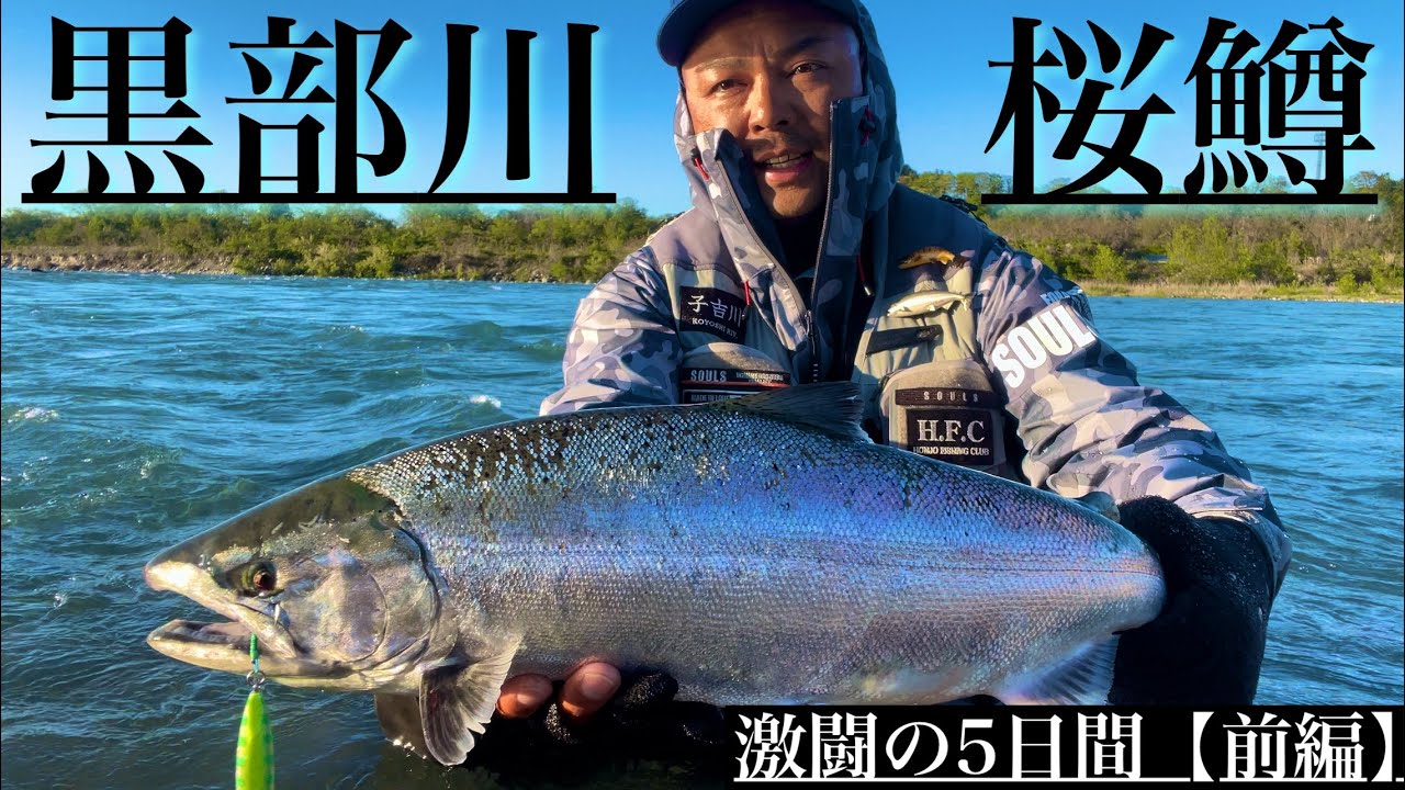 2024/04【桜鱒・サクラマス】激流・黒部川のサクラマスに挑む【前編】H.F.C 三浦 丞司