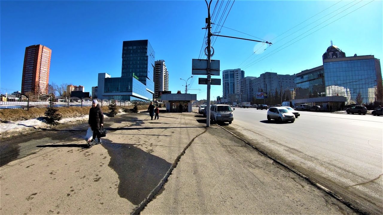 Новосибирск - Пешком по улице Шевченко 4К