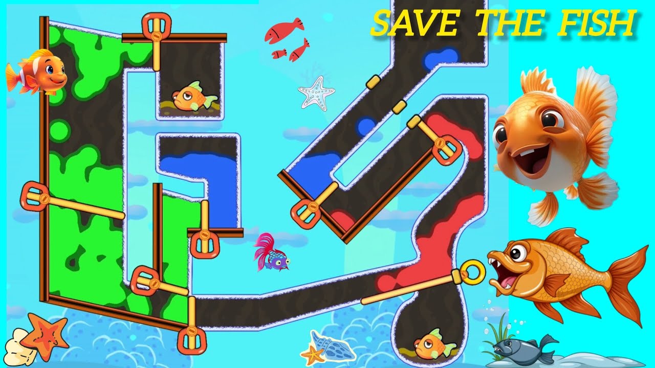SAVE THE FISH 🐳🐠🐋 PULL THE PIN
