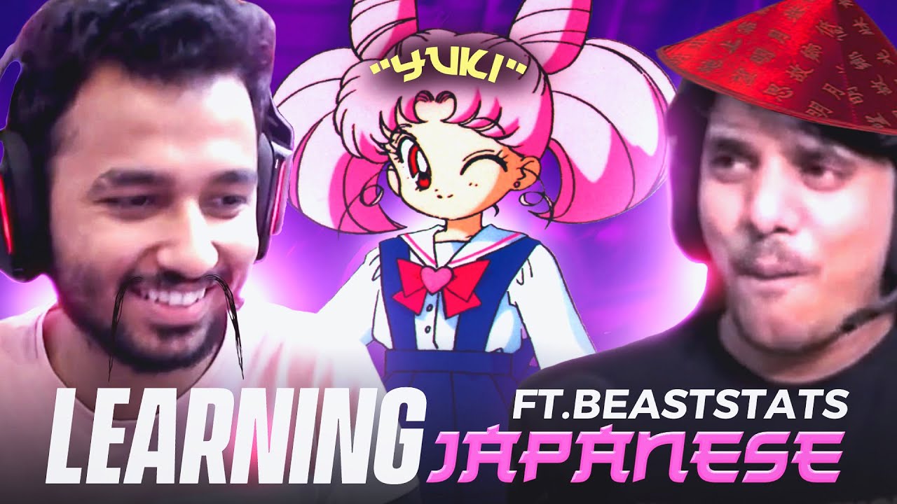 LEARNING JAPANESE GONE WRONG FT. YUKI & @BeastStats